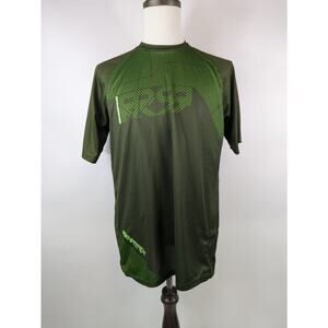 Royal Racing Mens L Shirt Green Athletic Performance Extreme Sports Cycling Top